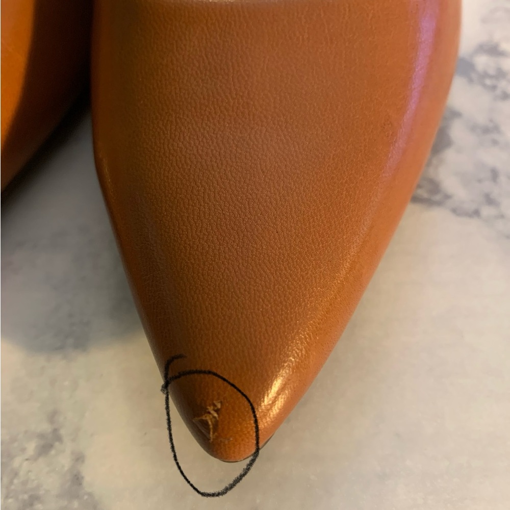 Lauren Ralph Lauren Caramel Brown Heels - Picture 6 of 6